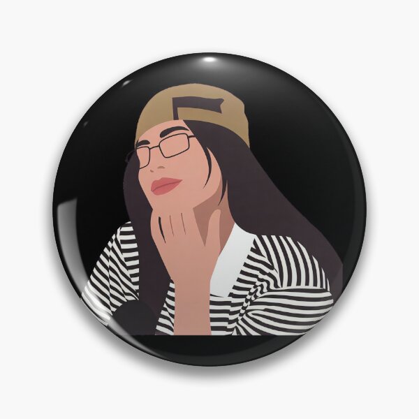 Item preview, Billie Eilish Lineless Illustration designed and sold by dsxclothing.