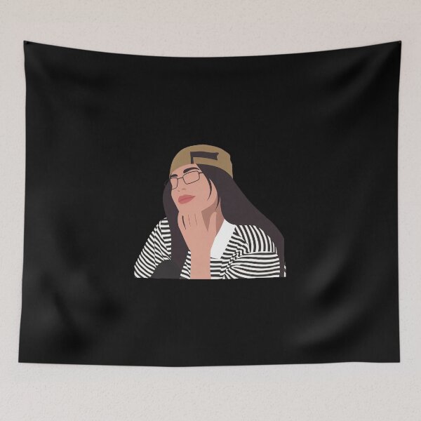 Item preview, Billie Eilish Lineless Illustration designed and sold by dsxclothing.
