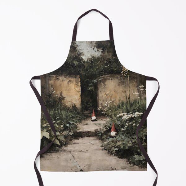 Item preview, Enchanted Garden Pathway with Gnomes designed and sold by lautir.