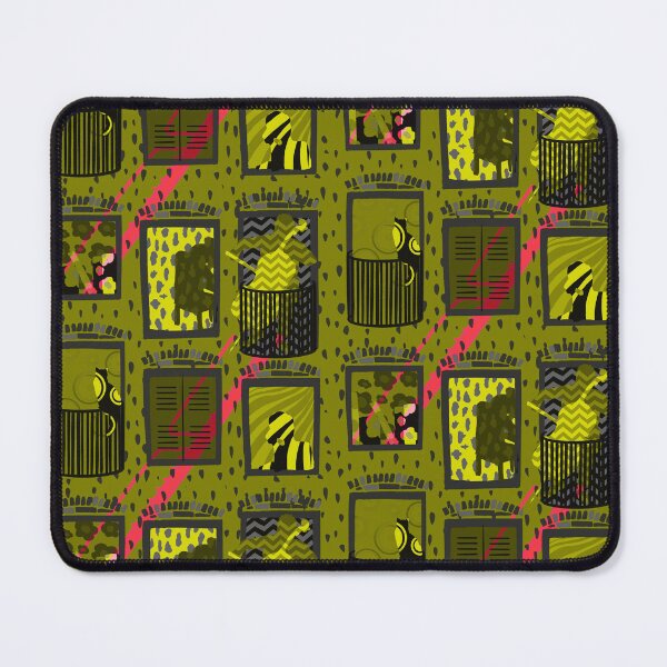 Item preview, Storey-telling maximalist buildings - olive designed and sold by HillsandSheep.