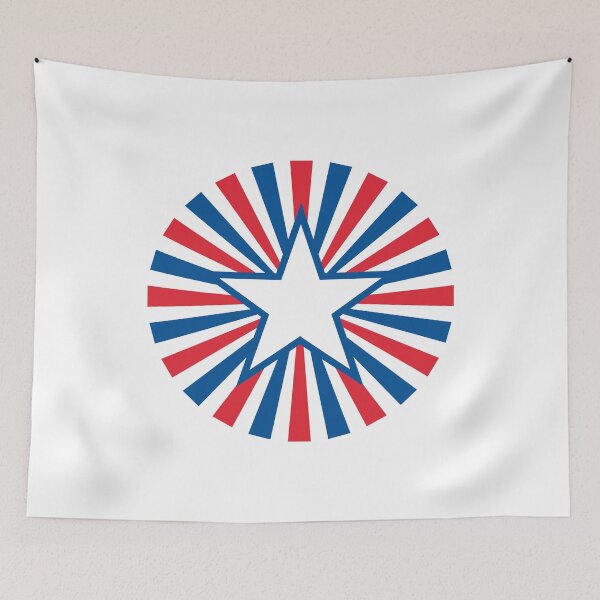 Item preview, USA retro star patriotic symbol sign emblem icon designed and sold by andbeldesign.