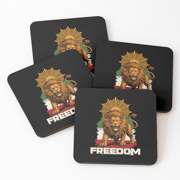 Item preview, Roaring Lion Freedom for Iran designed and sold by MehMerchTees.