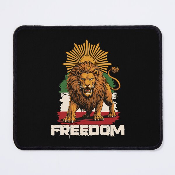 Item preview, Roaring Lion Freedom for Iran designed and sold by MehMerchTees.