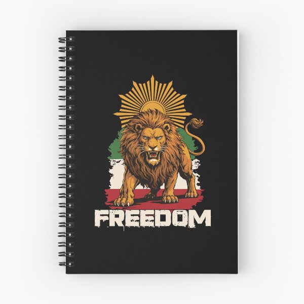 Item preview, Roaring Lion Freedom for Iran designed and sold by MehMerchTees.