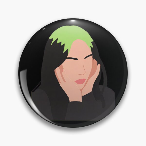 Item preview, Billie Eilish Lineless Illustration designed and sold by dsxclothing.