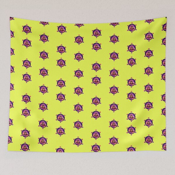 Item preview, Psychedelic Celestial Weeping Willow and Moon Phase Seamless Pattern designed and sold by Brinkenburger.