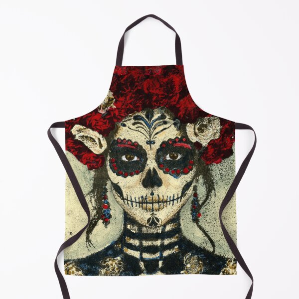 Item preview, La Catrina Blanca designed and sold by ElvisSantanaArt.