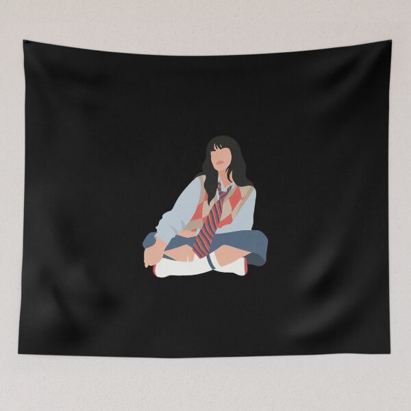 Item preview, Billie Eilish Lineless Illustration designed and sold by dsxclothing.