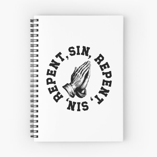 Item preview, Sin and Repent | Praying Hands designed and sold by ProdbyNiECO.