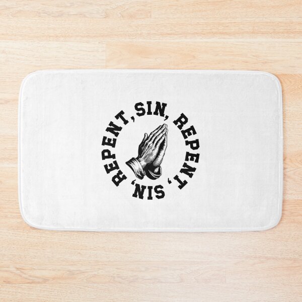 Item preview, Sin and Repent | Praying Hands designed and sold by ProdbyNiECO.