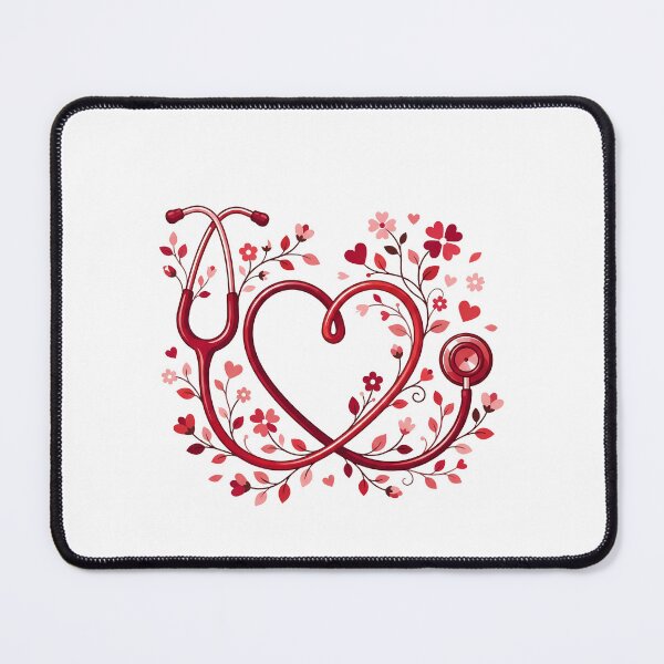 Item preview,  Floral Stethoscope designed and sold by Sweetvoilet.