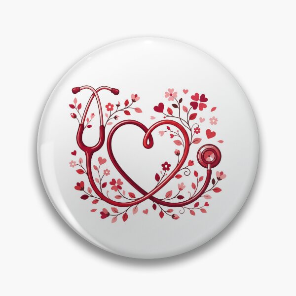 Item preview,  Floral Stethoscope designed and sold by Sweetvoilet.