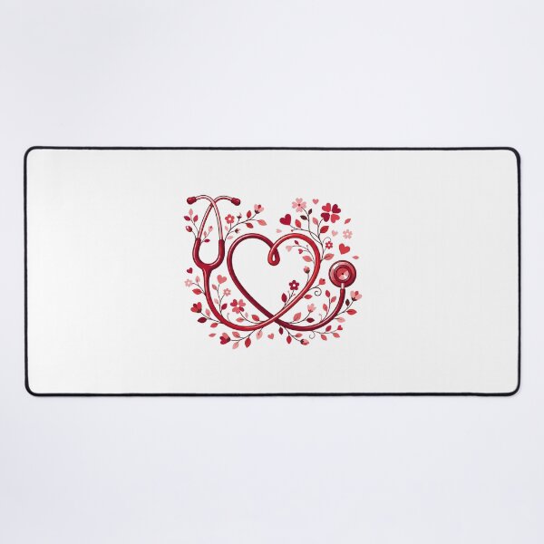Item preview, Floral Stethoscope designed and sold by Sweetvoilet.
