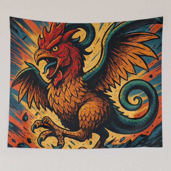 Item preview, Cockatrice, fantastic creature | Comics stylCartoone -  designed and sold by ComicsFactory.