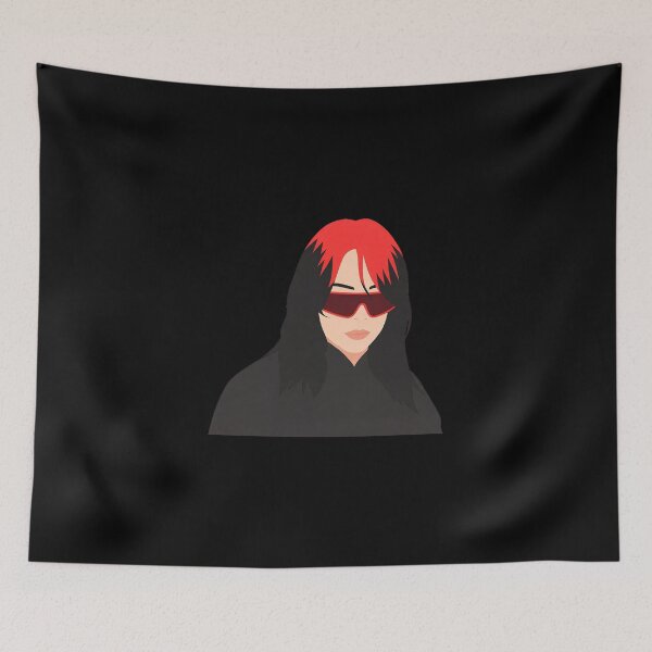 Item preview, Billie Eilish Lineless Illustration designed and sold by dsxclothing.