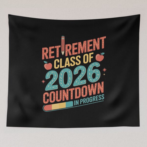 Item preview, Retirement Class Of 2026 Countdown In Progress Teacher 2 designed and sold by FadeOfThrone.
