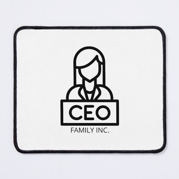 Item preview, CEO of Family Inc – Funny Parent Quote designed and sold by Vermeli.