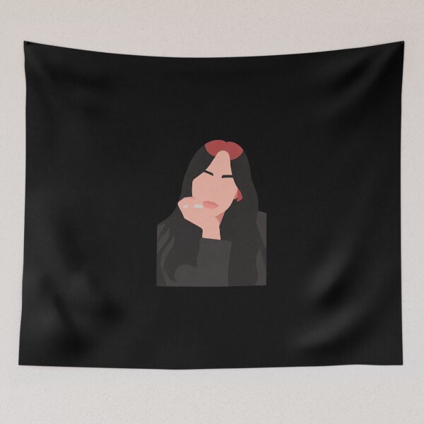 Item preview, Billie Eilish Lineless Illustration designed and sold by dsxclothing.