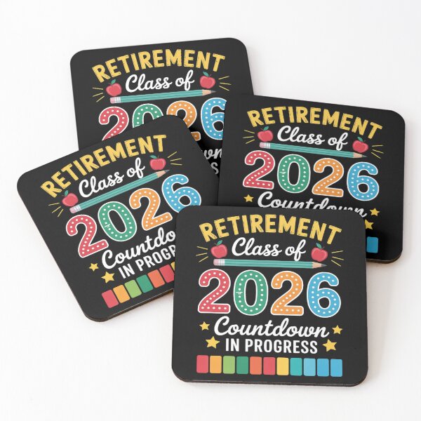 Item preview, Retirement Class Of 2026 Countdown In Progress Teacher 3 designed and sold by MarryIsMonth.