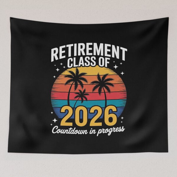 Item preview, Retirement Class Of 2026 Countdown In Progress Teacher 6 designed and sold by FadeOfThrone.