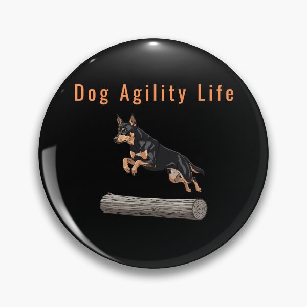 Item preview, Dog Agility Life – Active Dog Sports Lover Illustration designed and sold by glowtrendz.