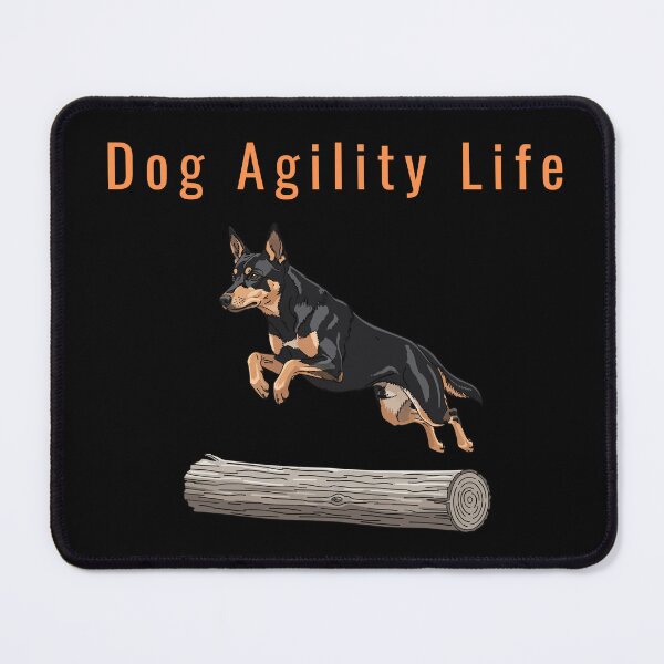 Item preview, Dog Agility Life – Active Dog Sports Lover Illustration designed and sold by glowtrendz.