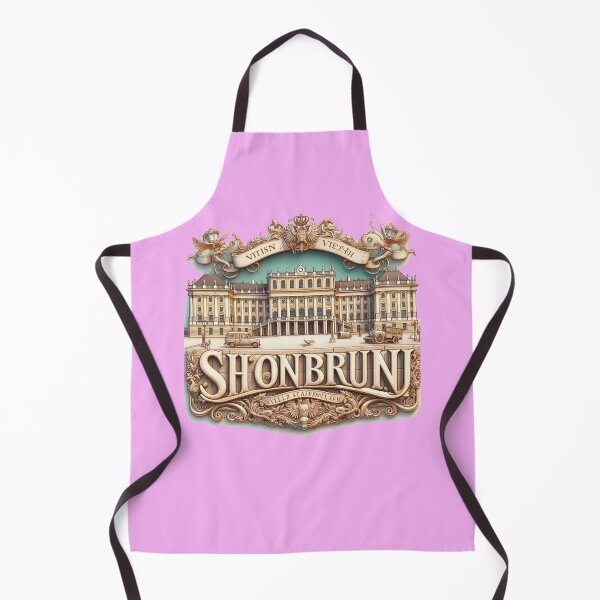 Item preview, Schönbrunn Palace – Cute 3D Sketch Label of Austria, designed and sold by PaintMeWorld.