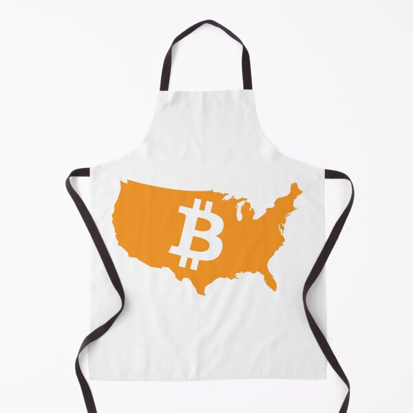 Item preview, USA America Map Bitcoin designed and sold by CyberRex.
