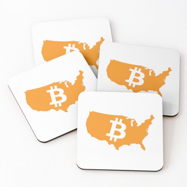Item preview, USA America Map Bitcoin designed and sold by CyberRex.