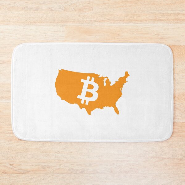 Item preview, USA America Map Bitcoin designed and sold by CyberRex.