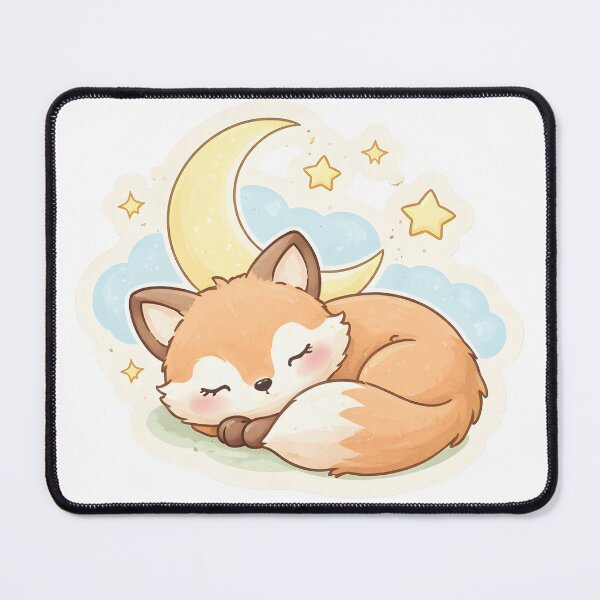 Item preview, Cuddle bug Fox Sticker designed and sold by Elloracomplex.