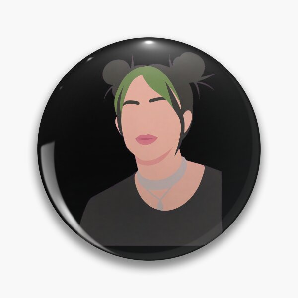 Item preview, Billie Eilish Lineless Illustration designed and sold by dsxclothing.