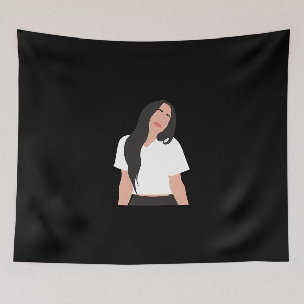 Item preview, Billie Eilish Lineless Illustration designed and sold by dsxclothing.