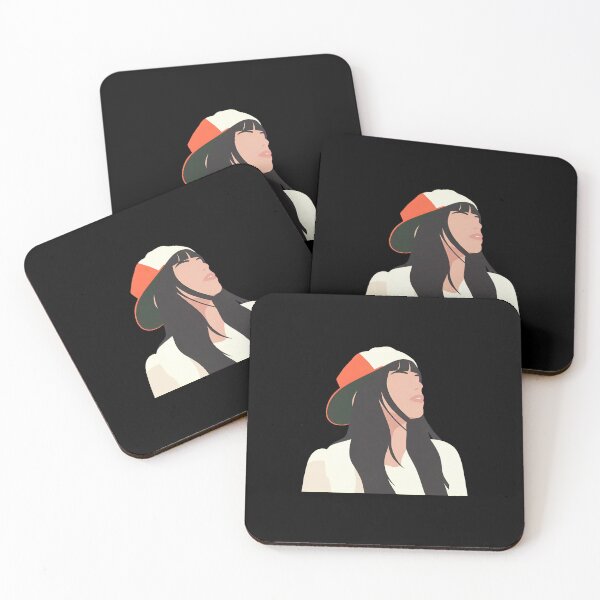 Item preview, Billie Eilish Lineless Illustration designed and sold by dsxclothing.