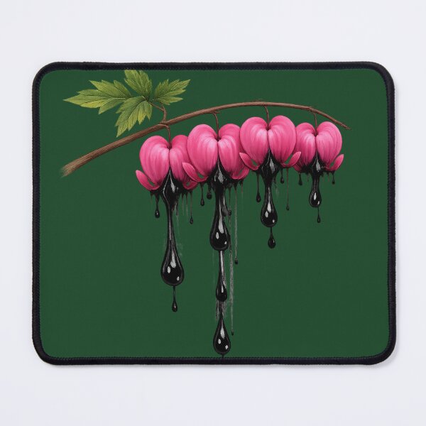 Item preview, Bleeding Hearts – Gothic Botanical of Dark Romance designed and sold by Mouraludia.