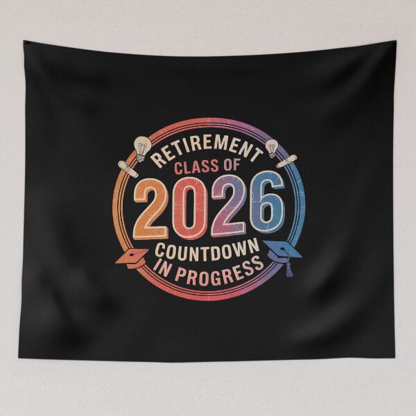 Item preview, Retirement Class Of 2026 Countdown In Progress Teacher2 designed and sold by MarryIsMonth.