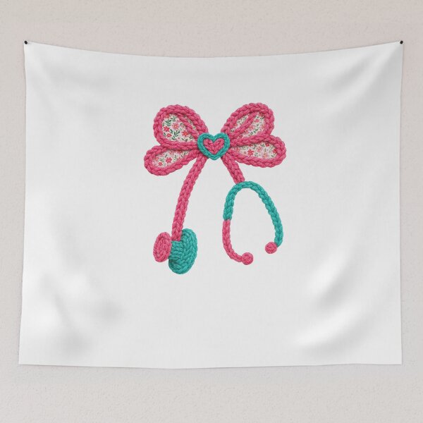 Item preview,  Floral Stethoscope designed and sold by Sweetvoilet.