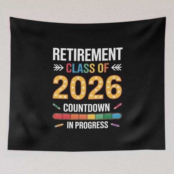 Item preview, Retirement Class Of 2026 Countdown In Progress Teacher  designed and sold by MarryIsMonth.