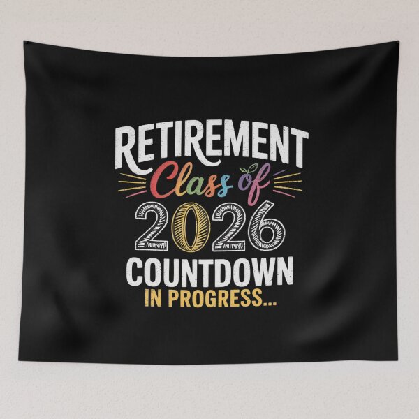 Item preview, Retirement Class Of 2026 Countdown In Progress Teacher designed and sold by FadeOfThrone.