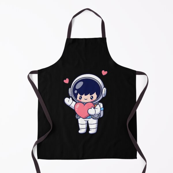 Item preview, Cute Astronaut Holding Heart – Kawaii Space Love designed and sold by stylishdzign.