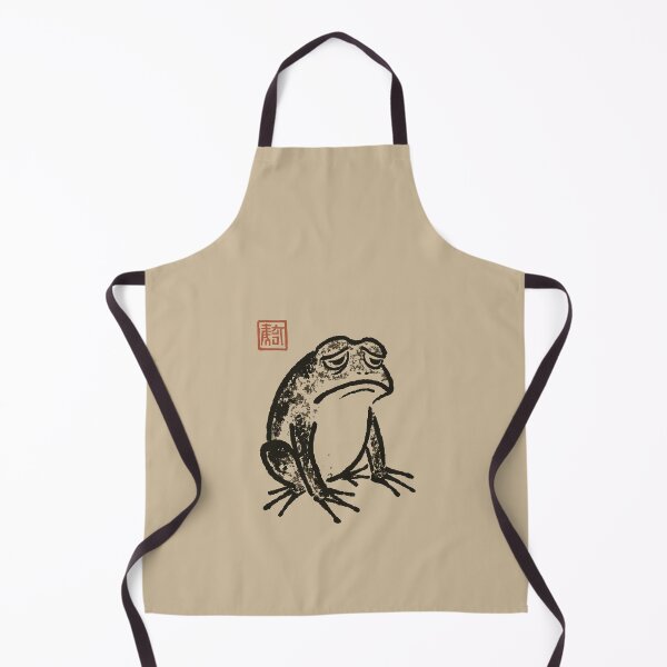 Item preview, Cute Cottagecore Frog Crying Funny Japanese Aesthetic Design designed and sold by Jokerstyle.
