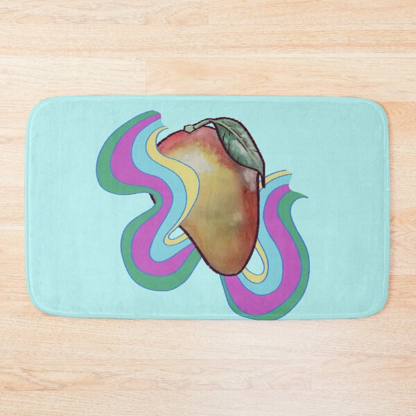 Item preview, wavy mango watercolour and digital designed and sold by Madie Kay.