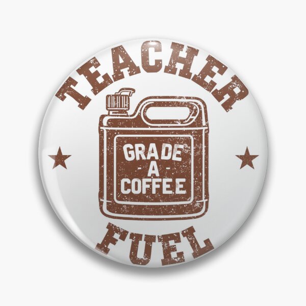 Item preview, Teacher Fuel Vintage Coffee Gas Can designed and sold by ProWorkVibes.