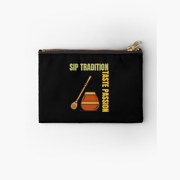 Item preview, Sip Tradition Taste Passion Yerba Mate Art designed and sold by GentleStudio.