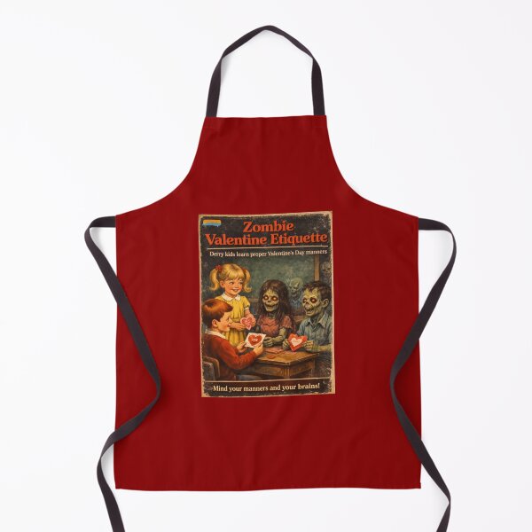 Item preview, Zombie Valentine Etiquette designed and sold by Rare Plus Apparel!.
