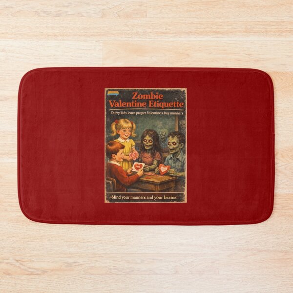 Item preview, Zombie Valentine Etiquette designed and sold by Rare Plus Apparel!.