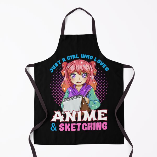 Artikelvorschau, Nur ein Mädchen, das Anime und Skizzieren liebt entworfen und verkauft von Kirotomo-Arts.