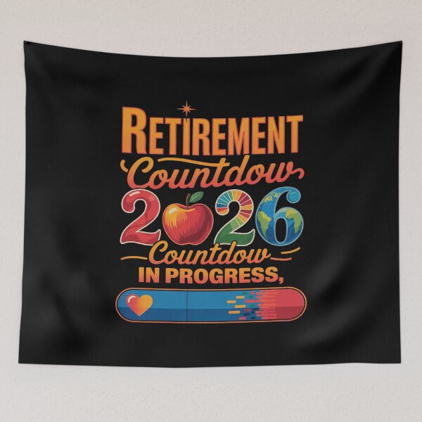 Item preview, Retirement Class Of 2026 Countdown In Progress Teachers designed and sold by MarryIsMonth.