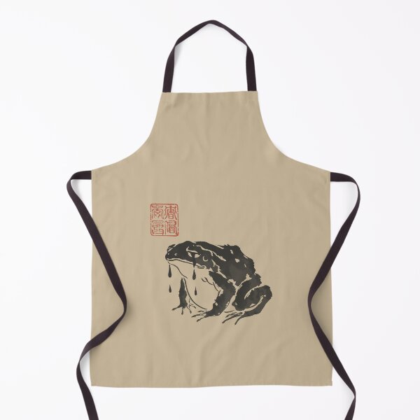 Item preview, Cute Cottagecore Frog Crying Funny Japanese Aesthetic Design designed and sold by Jokerstyle.