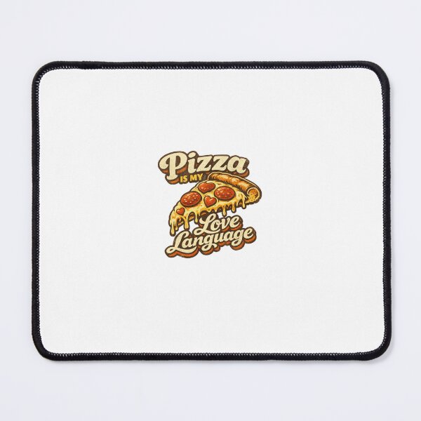 Item preview, Pizza Is My Love Language – Funny Foodie Design designed and sold by Vermeli.